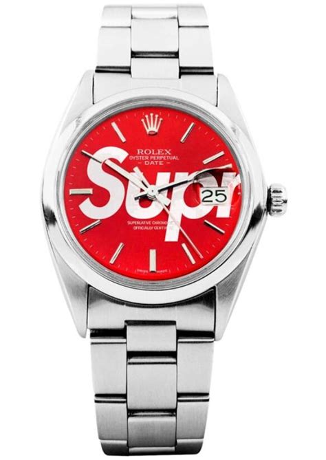 replica supreme rolex|supreme x rolex perpetual date.